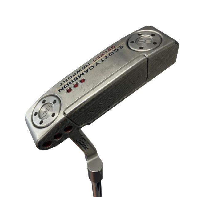 【中古】 タイトリスト SCOTTY CAMERON select NEWPORT(2018) 33インチ パター PT スチール (フレックスその他) メンズ 男性用 右利き 右用 Cランク ゴルフクラブ