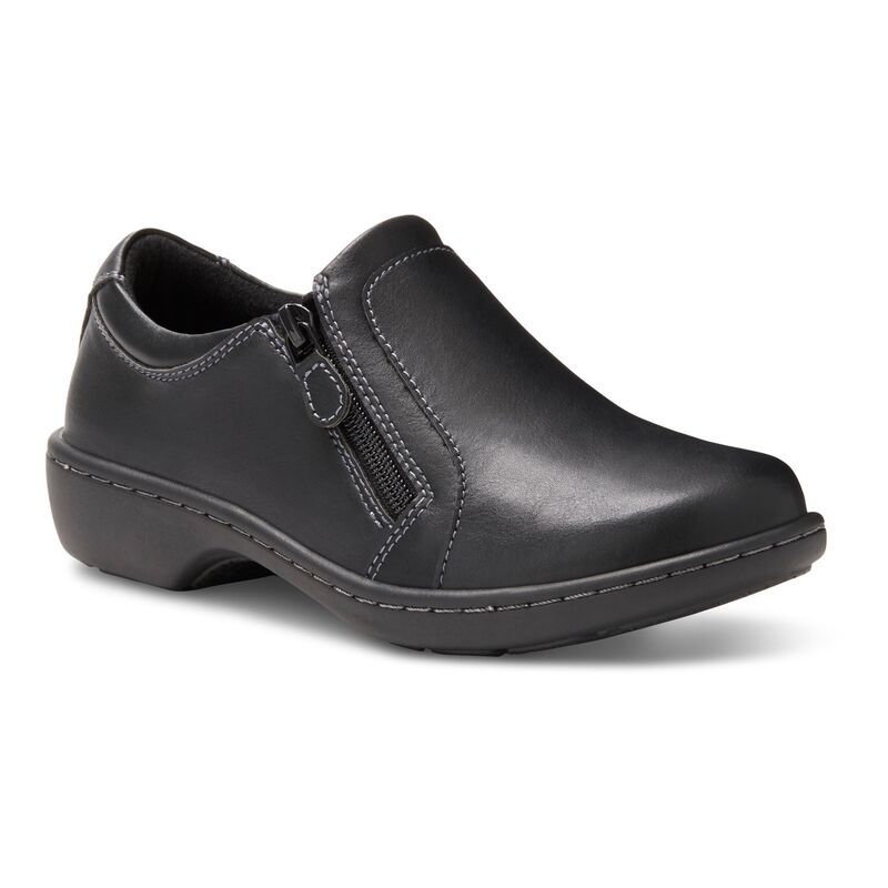 イーストランド レディース シューズ スリッポン・ローファー Eastland Vicky WomenslipOn Shoes Black ブラック