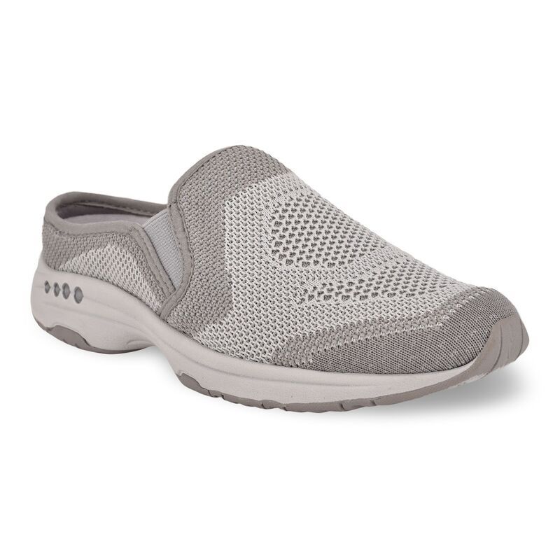 イージースピリット レディース シューズ スニーカー ニット Easy Spiritakeknit Womens Knit Mulesilver Sconce Vapor シルバー