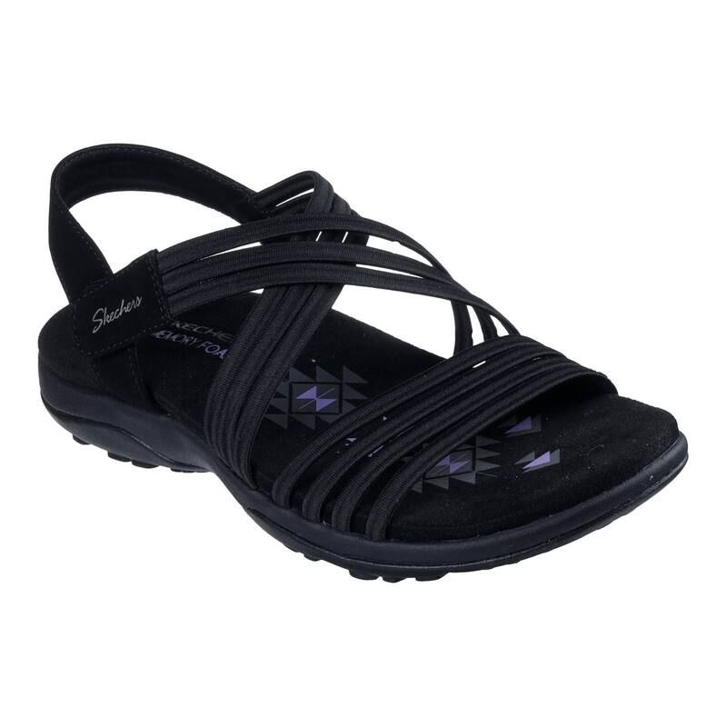 スケッチャーズ レディース シューズ サンダル Skechers Reggae Slim Sunnyside 20 Womensandals Black ブラック