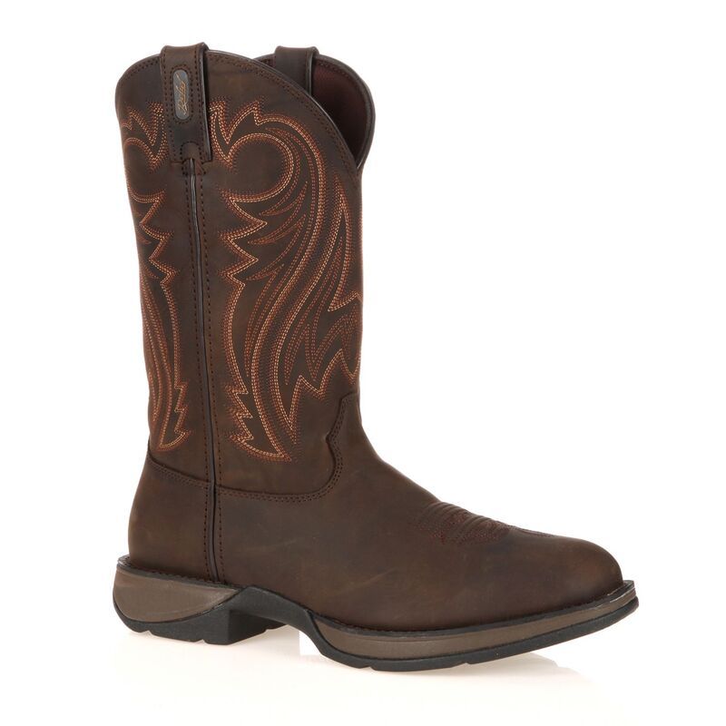 ドゥランゴ メンズ シューズ ブーツ・レインブーツ Durango Rebel Mens 11in Western Boots Chocolate Wyoming チョコレート