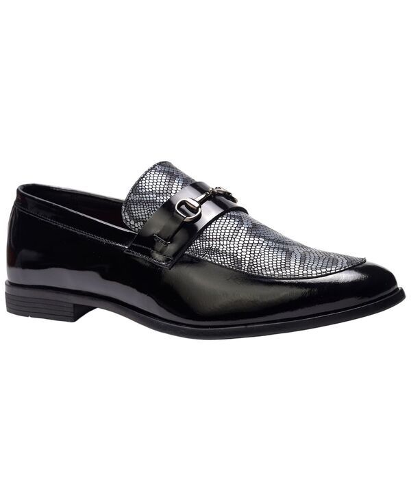 カルロスサンタナ メンズ シューズ スリッポン・ローファー Carlos by Carlosantana Mens Maestro Bot Loafers Black ブラック