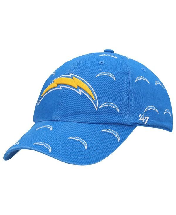 47 ブランド レディース アクセサリー 帽子 47 Brand Womens 47 Powder Blue Los Angeles Chargers Confetti Clean Up Adjustable Hat Powder Blue ブルー