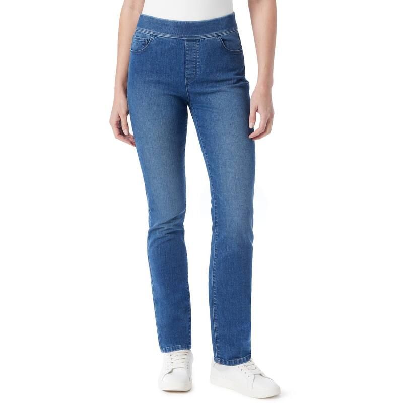 グロリアバンデービルト レディース ボトムス デニムパンツ ジーンズ Womens Gloria Vanderbilt Amanda PullOn Straight Jeans Felton