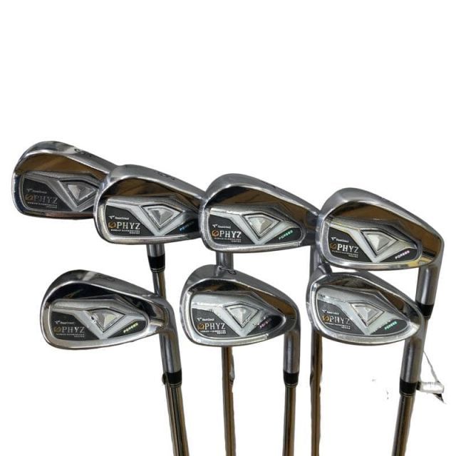 【中古】 ブリヂストン TOURSTAGE PHYZ FORGED 8S アイアンセット IR 純正特注シャフト (フレックスS) メンズ 男性用 右利き 右用 Dランク ゴルフクラブ