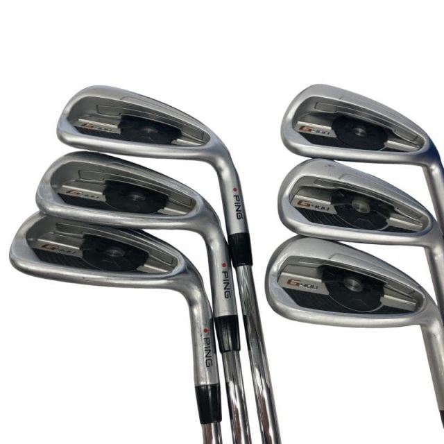 【中古】 ピン G400 6S アイアンセット IR NS PRO MODUS3 TOUR105 (フレックスR) メンズ 男性用 右利き 右用 Cランク ゴルフクラブ