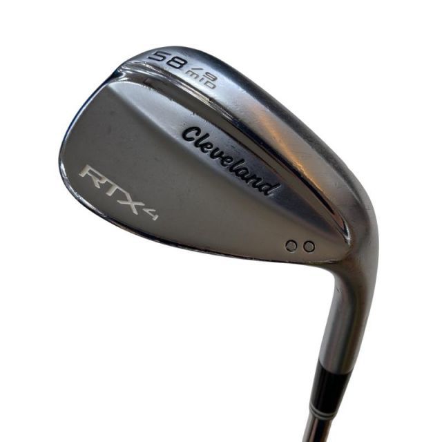 【中古】 クリーブランド Cleveland RTX-4 ツアーサテン 58°/09° FULL ウェッジ WG NS PRO 950GH (フレックスS) メンズ 男性用 右利き 右用 Cランク ゴルフクラブ