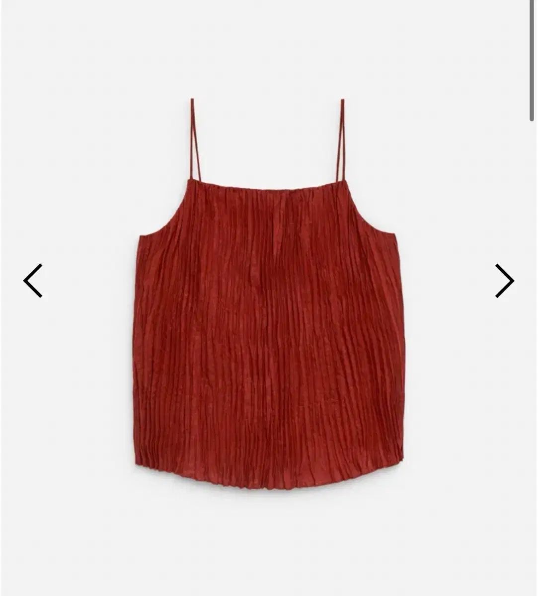 (新品) アーケット ARKET クリンクル ストラップ トップス