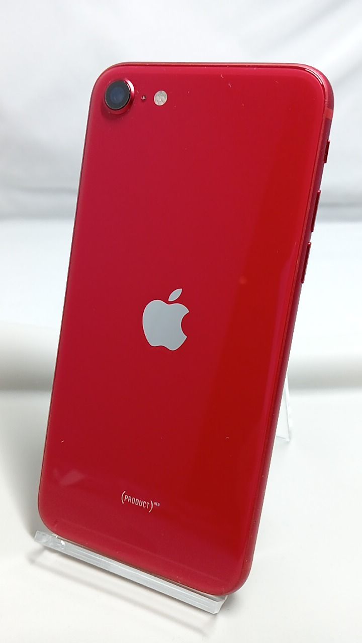 整備済！液晶・電池新品！　iPhoneSE　第二世代　A2296　64GB　レッド　本体　SIMフリー　IT1EX7P6HYIW