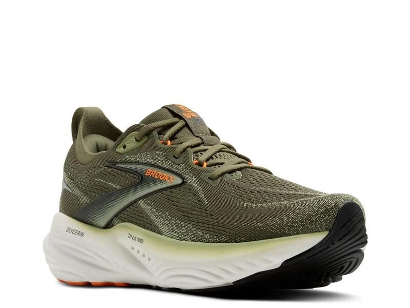 ブルックス メンズ シューズ スニーカー Brooks Glycerin 22 Running Shoe Mens Dark Green グリーン