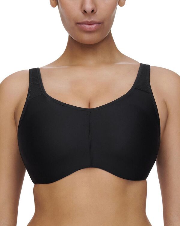 シャントル レディース アンダーウェア ブラジャー Chantelle High Impact Everyday Sports Bra BlackGrey ブラック
