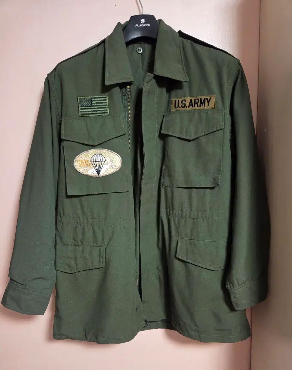 U S ARMY ミリタリー マウンテンパーカー ジャケット 緑色