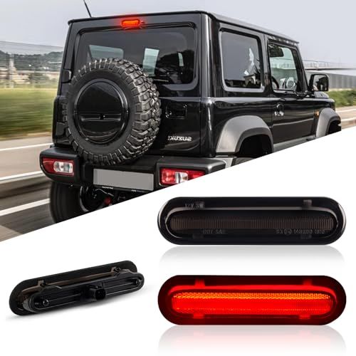 R★POPMOTORZ ジムニー ジムニーシエラ JB64 JB74 エヴリィ DA17V 専用 ハイマウントストップランプ ブレーキランプ テールランプスモーク 4f4cbcaf