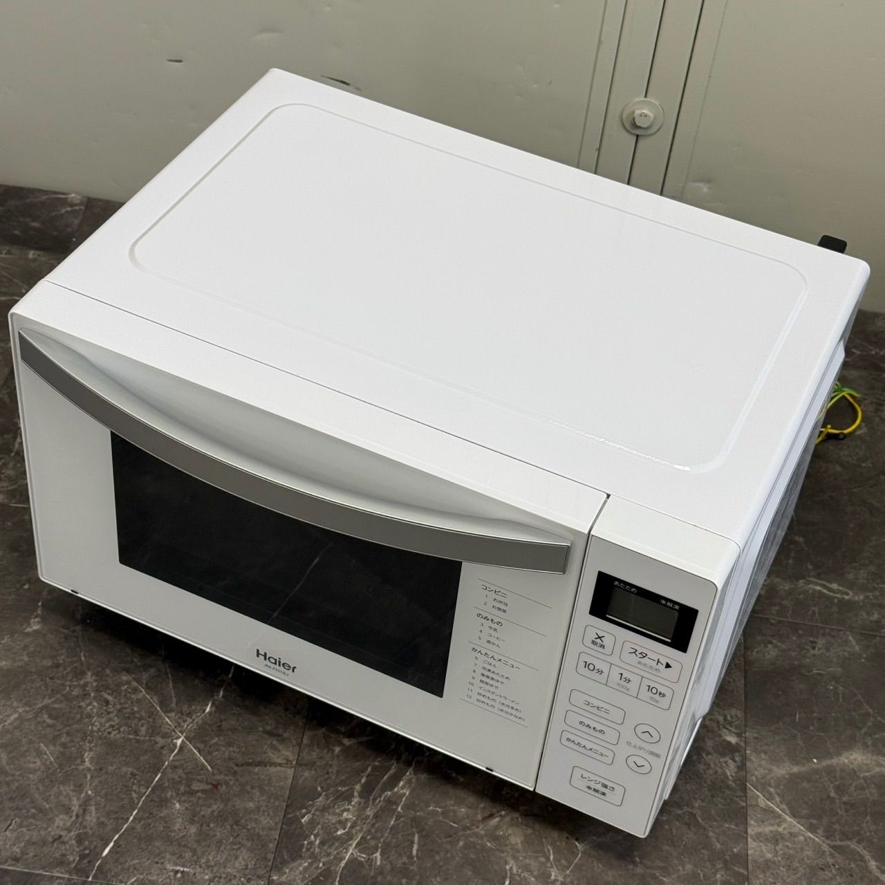 ♪送料込！美品 2024年製 Haier JM-FH18J 2024年製 電子レンジ 18L 