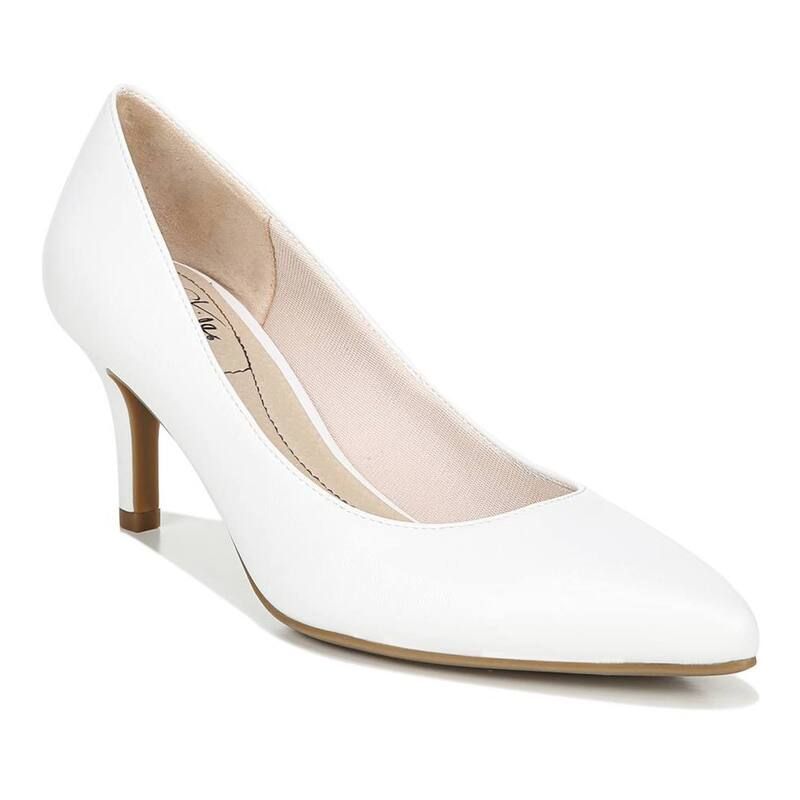 ライフストライド レディース シューズ パンプス ヒール LifeStride Sevyn Womens Higheels White ホワイト