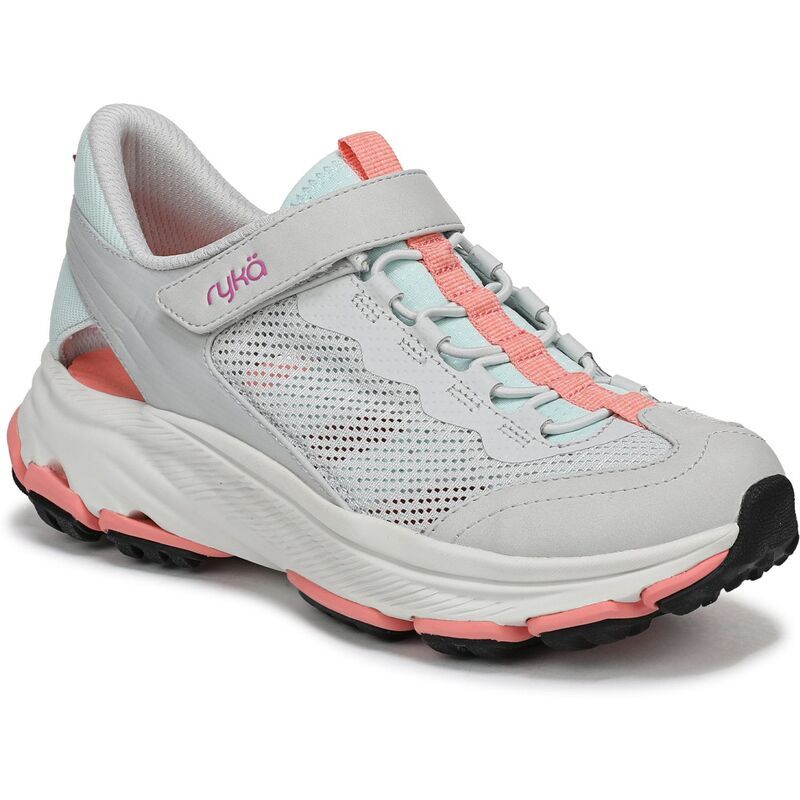 ライカ レディース シューズ スニーカー Ryka Devotion Max Womens Fisherman Walking Shoes Oyster Gray グレー