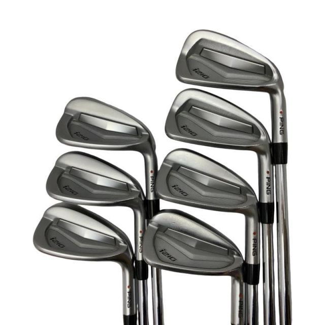 【中古】 ピン i210 8S アイアンセット IR NS PRO MODUS3 TOUR120 (フレックスS) メンズ 男性用 右利き 右用 Cランク ゴルフクラブ