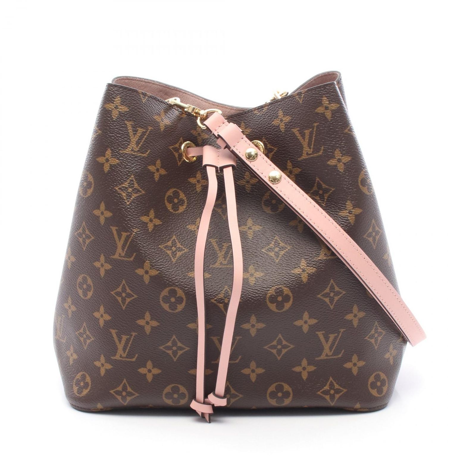 ルイ・ヴィトン LOUIS VUITTON ショルダーバッグ ネオノエ M44022 ローズプードル PVCコーティングキャンバス レザー ネオノエ レディース Used A