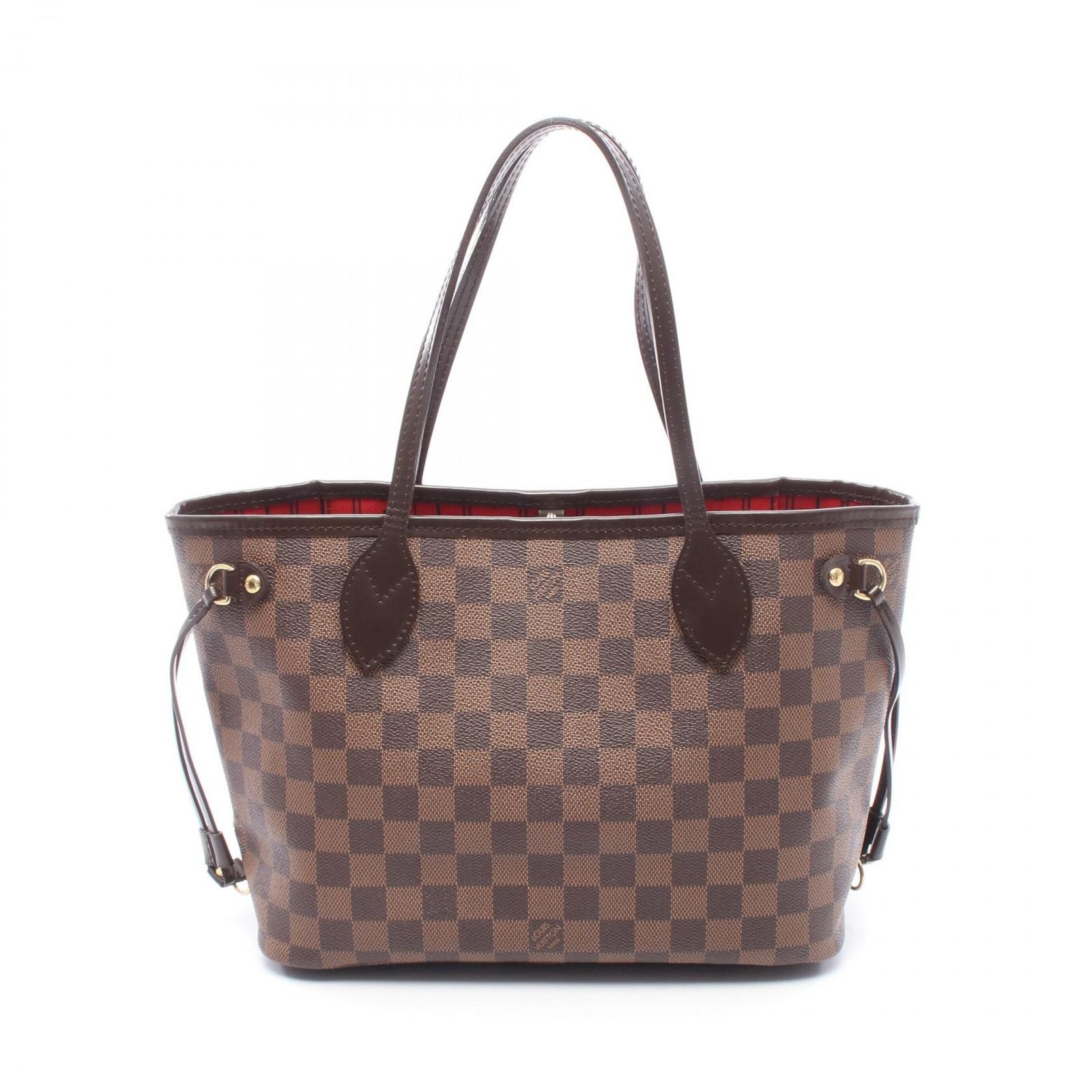 ルイ・ヴィトン LOUIS VUITTON トートバッグ ネヴァーフルPM N51109 PVCコーティングキャンバス レザー ネヴァーフルPM レディース Used A