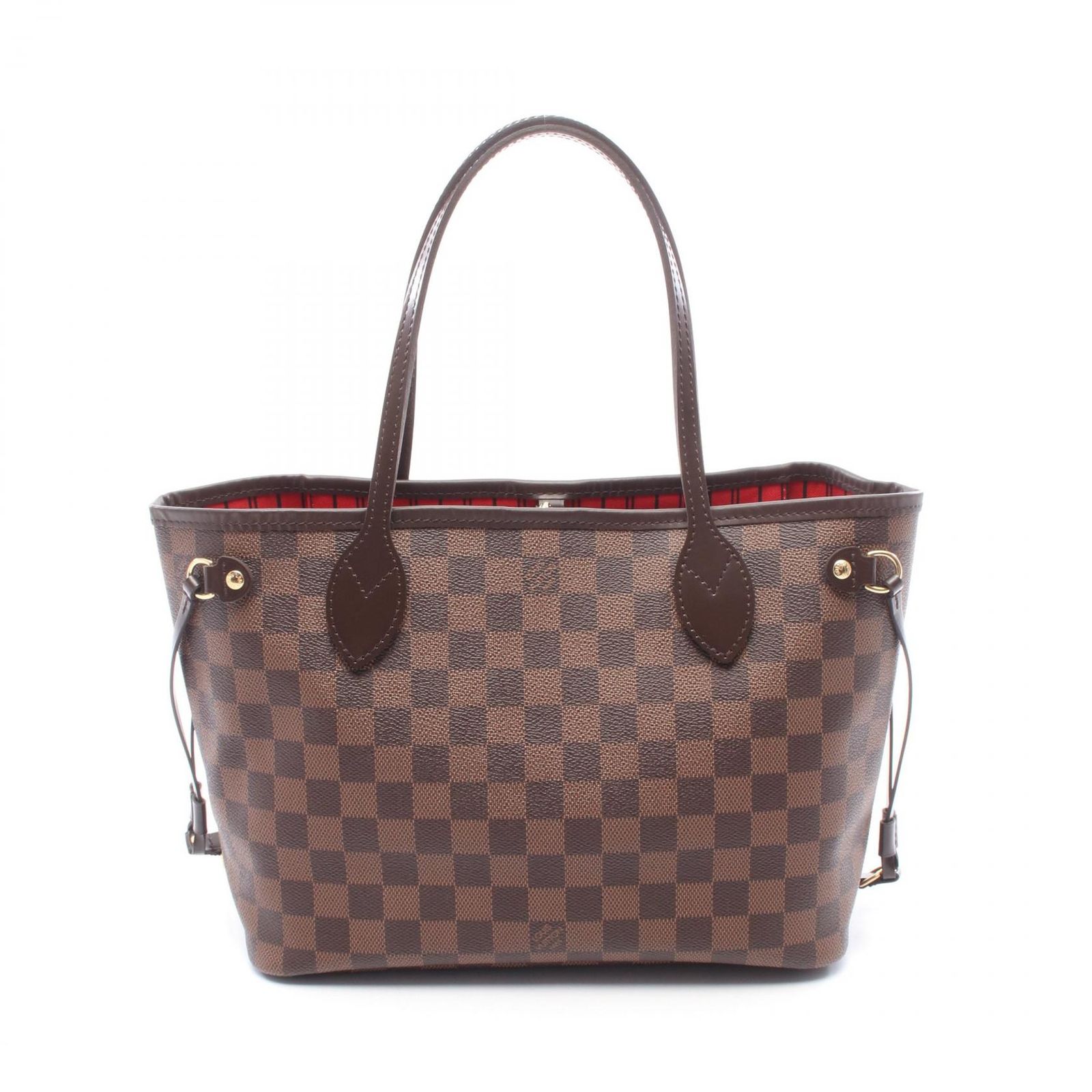 ルイ・ヴィトン LOUIS VUITTON トートバッグ ネヴァーフルPM N41359 PVCコーティングキャンバス レザー ネヴァーフルPM レディース Used A