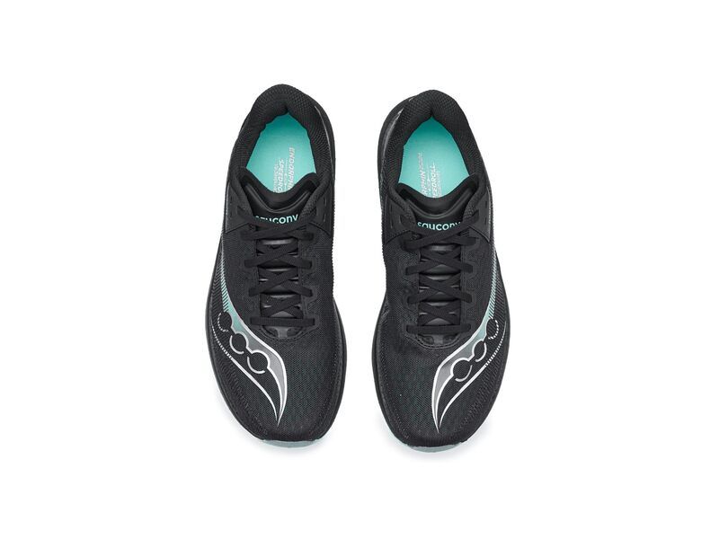 サッカニー レディース シューズ スニーカー Saucony Endorphin Azura BlackAqua ブラック