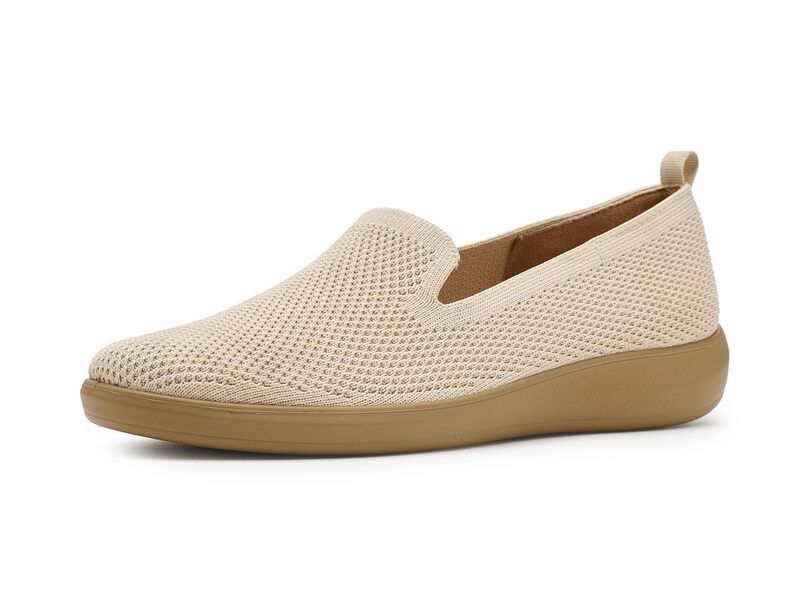 ライフストライド レディース シューズ スリッポン・ローファー LifeStride Nelly LoafersMoc Shoes Almond Milk
