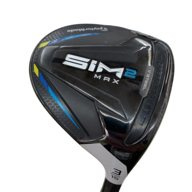 【中古】 テーラーメイド SIM2 MAX 3W フェアウェイウッド FW Diamana TB 60 (フレックスS) メンズ 男性用 右利き 右用 Cランク ゴルフクラブ