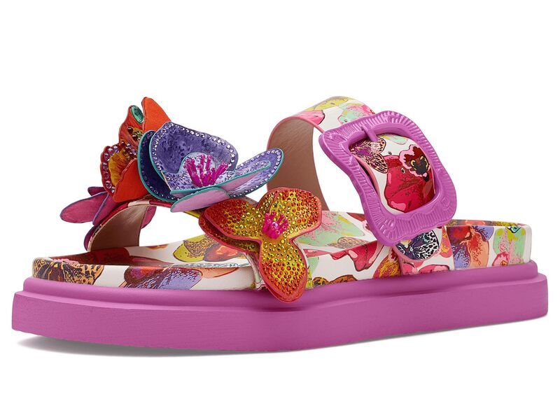 ブルーバイベトシージョンソン レディース シューズ サンダル Blue by Betsey Johnson Lorayne White Multi ホワイト