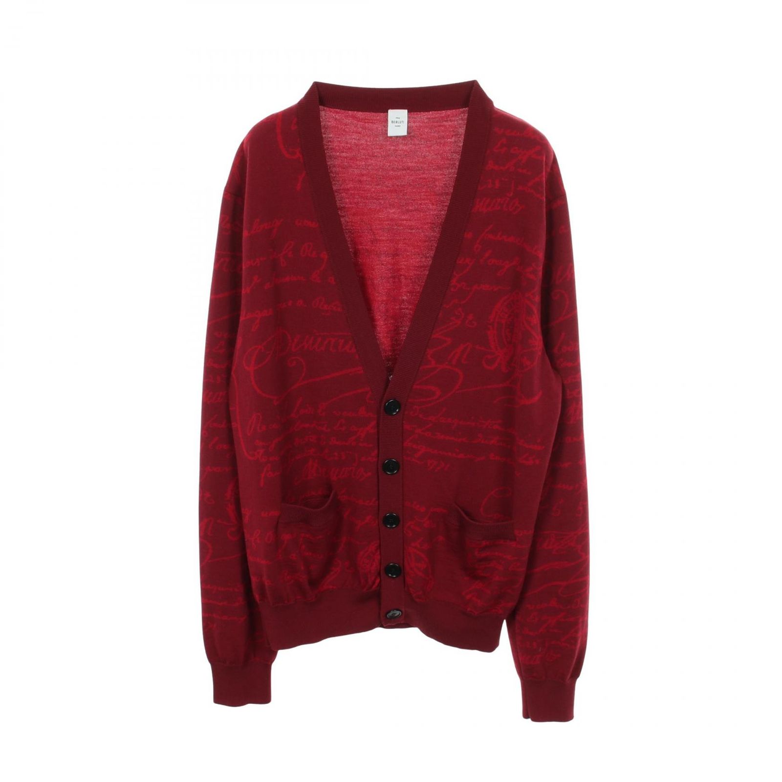Berluti ベルルッティ カーディガン カリグラフィ Vネック ベルルッティ Berluti カーディガン カリグラフィ Vネック ウール