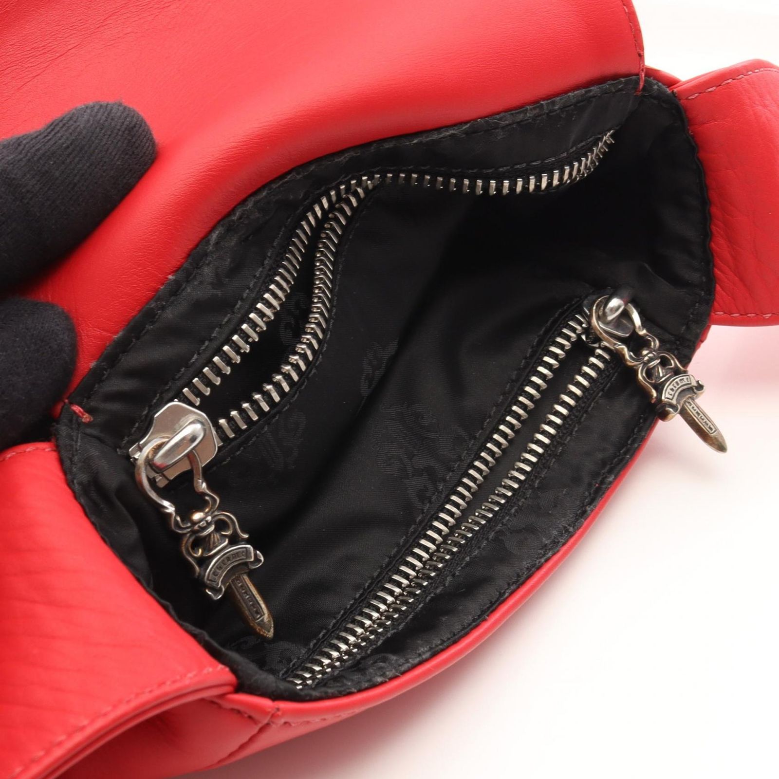 クロムハーツ CHROME HEARTS ショルダーバッグ ホットポット クロス 