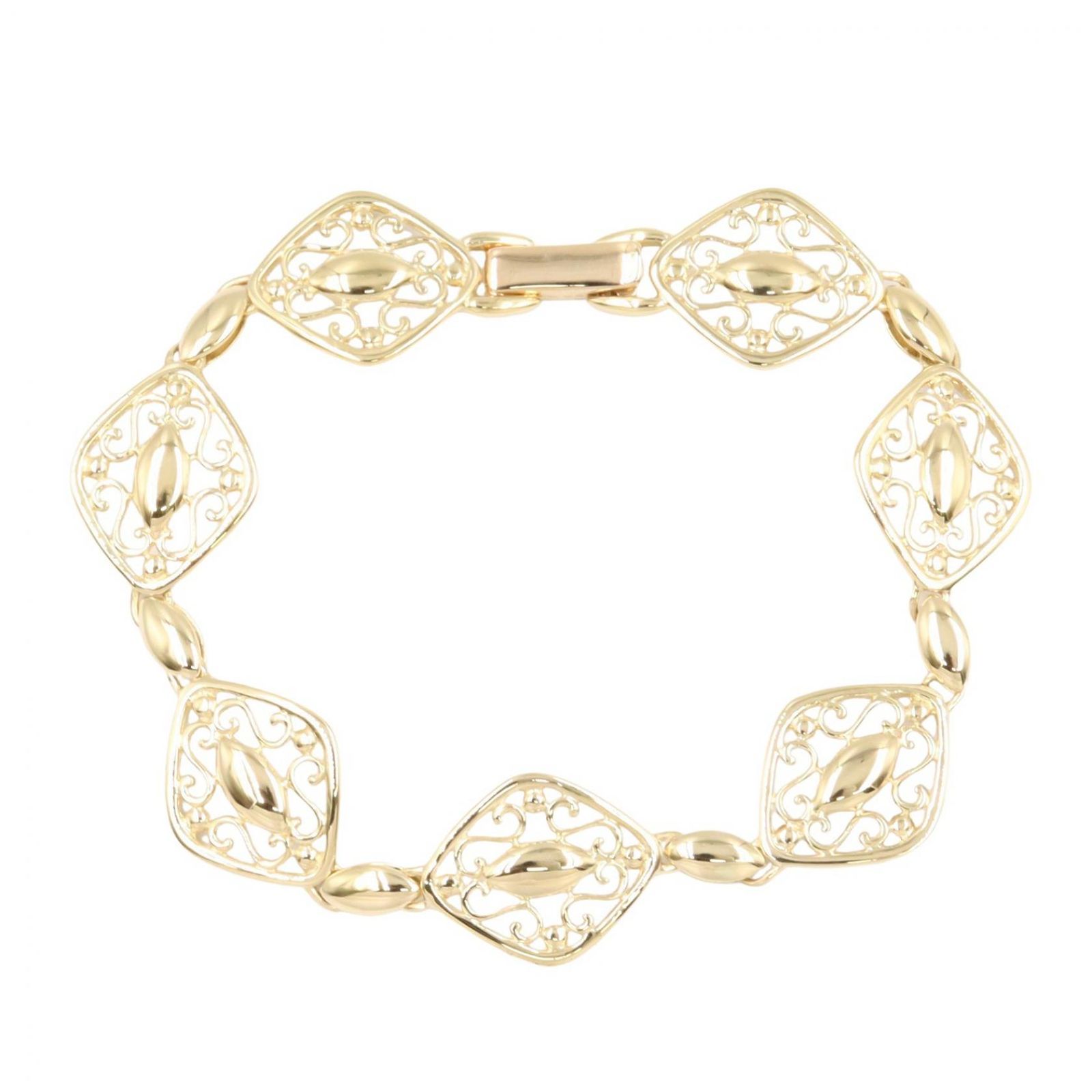 ミキモト MIKIMOTO ブレスレット ブレスレット 腕回り16.5㎝ K18（イエローゴールド） ブレスレット レディース Used A