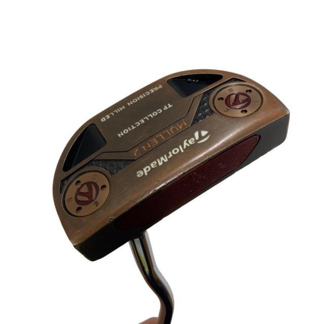 【中古】 テーラーメイド TP COLLECTION BLACK COPPER MULLEN 2 33インチ(ラムキン) パター PT スチール (フレックスその他) メンズ 男性用 右利き 右用 Dランク ゴルフクラブ
