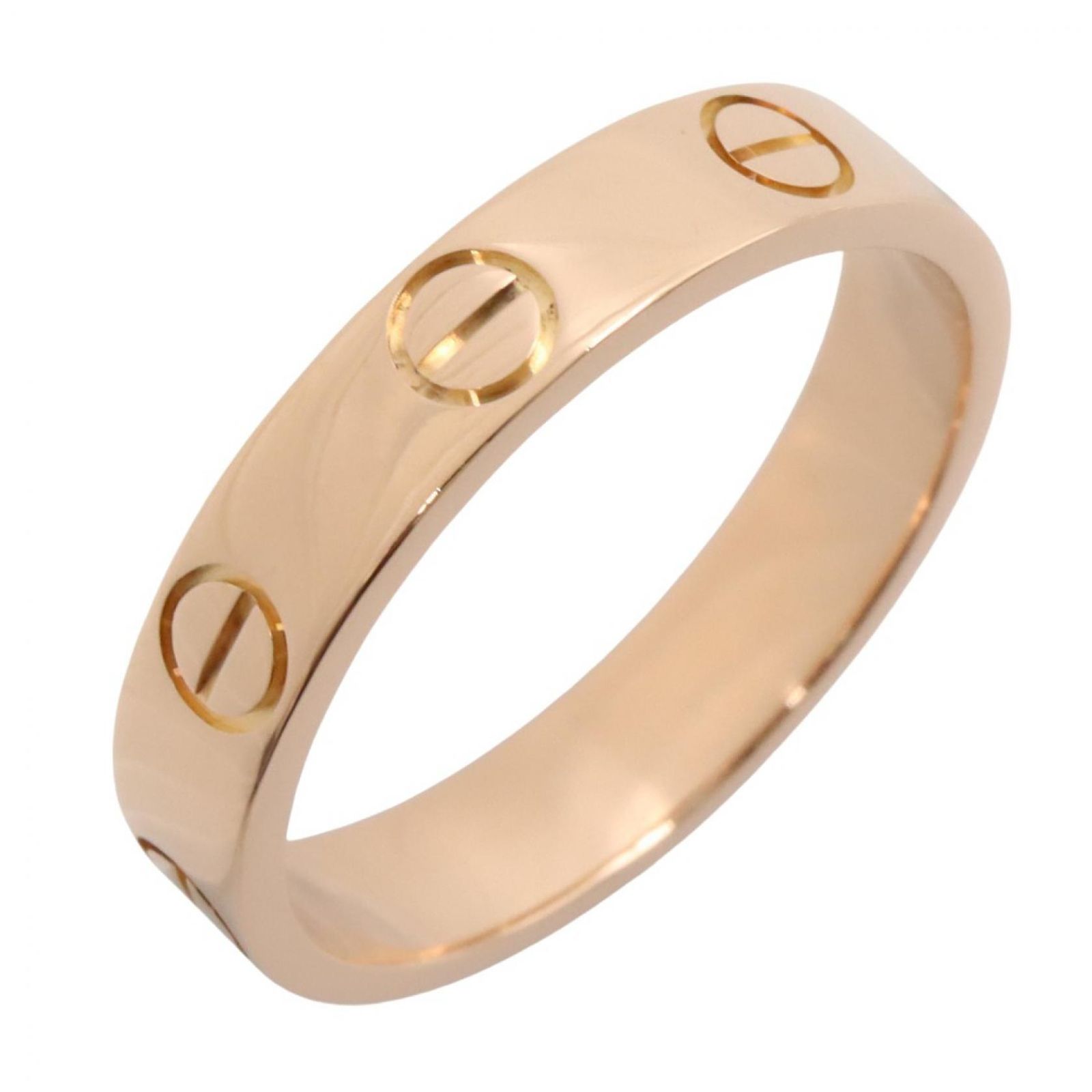 カルティエ CARTIER リング・指輪 ミニラブリング B4085200 K18PG（ピンクゴールド） ミニラブリング レディース Used A
