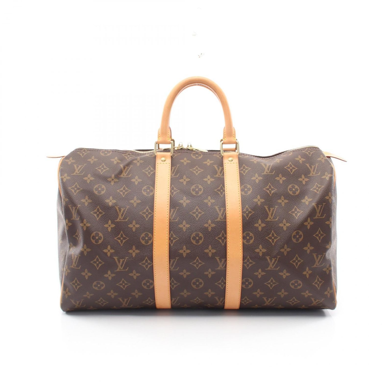 ルイ・ヴィトン LOUIS VUITTON ボストンバッグ キーポル45 モノグラム M41428 PVCコーティングキャンバス レザー キーポル45 ユニセックス Used A