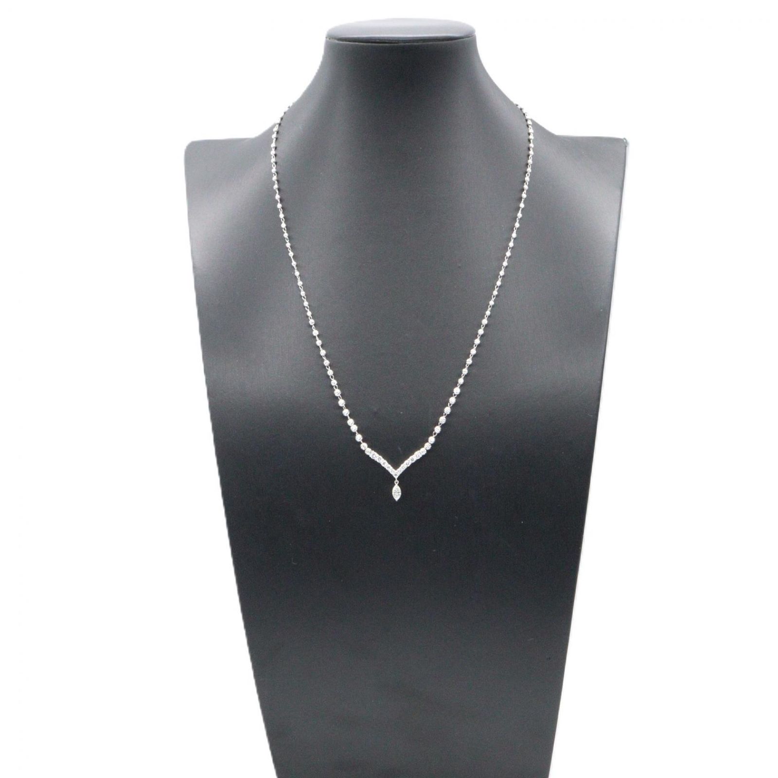 ジュエリー JEWELRY ネックレス ダイヤモンド ネックレス ﾀﾞｲﾔ 4.8g 首 