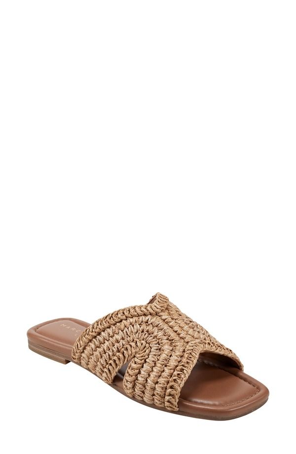 マーク・フィッシャー レディース シューズ サンダル Marc Fisher LTD Narda Raffia Slide Sandalight Natural 110