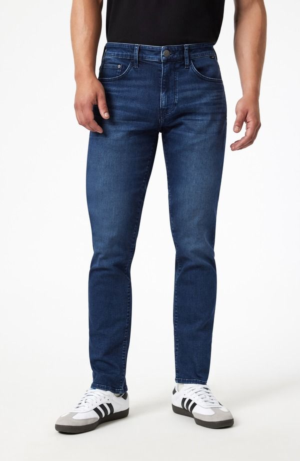 マーヴィ ジーンズ メンズ ボトムス デニムパンツ Mavi Jeans Jake Slim Leg Jeans Dark Supermove
