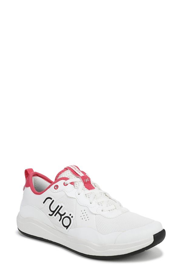 RYK レディース シューズ スニーカー Ryk Court Agility Sneaker White Popstar Pink ホワイト