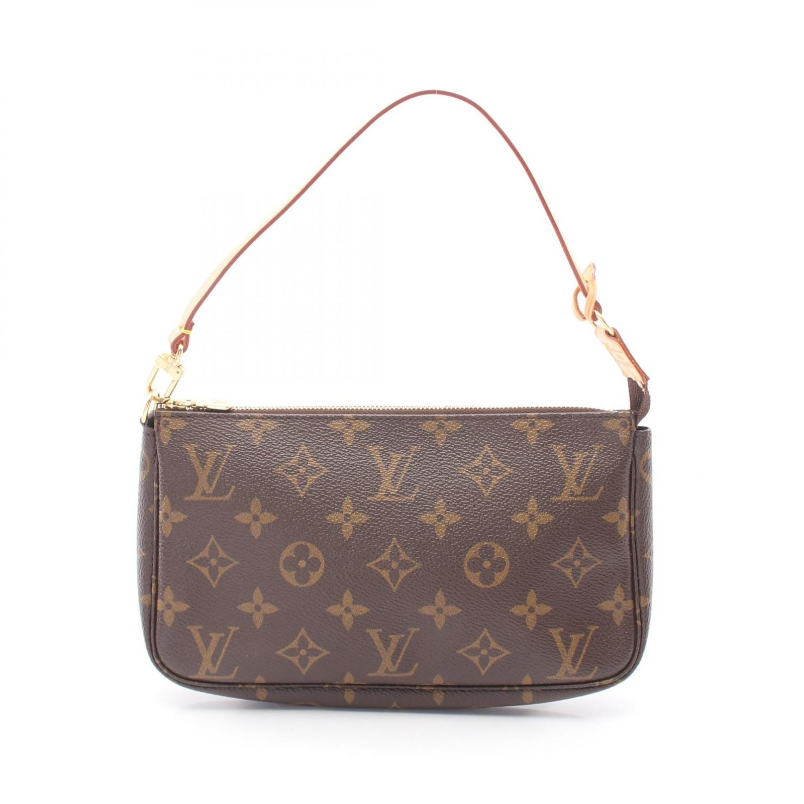 ルイ・ヴィトン LOUIS VUITTON ハンドバッグ ポシェットアクセソワール モノグラム M51980 PVCコーティングキャンバス レザー ポシェット・アクセソワール レディース