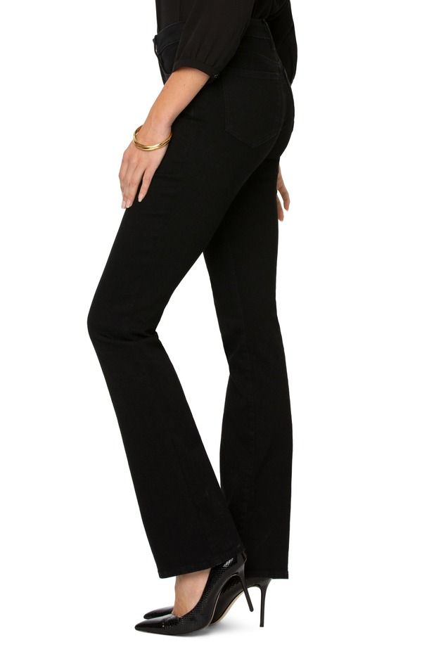 エヌワイディージェイ レディース シューズ ブーツ・レインブーツカット デニム ジーンズ NYDJ Barbara High Stretch Denim Bootcut Jeans Black ブラック エヌワイディージェイ レディース シューズ ブーツ・レインブーツカット デニム ジーンズ NYDJ Barbara High Stretch Denim Bootcut Jeans Black ブラック