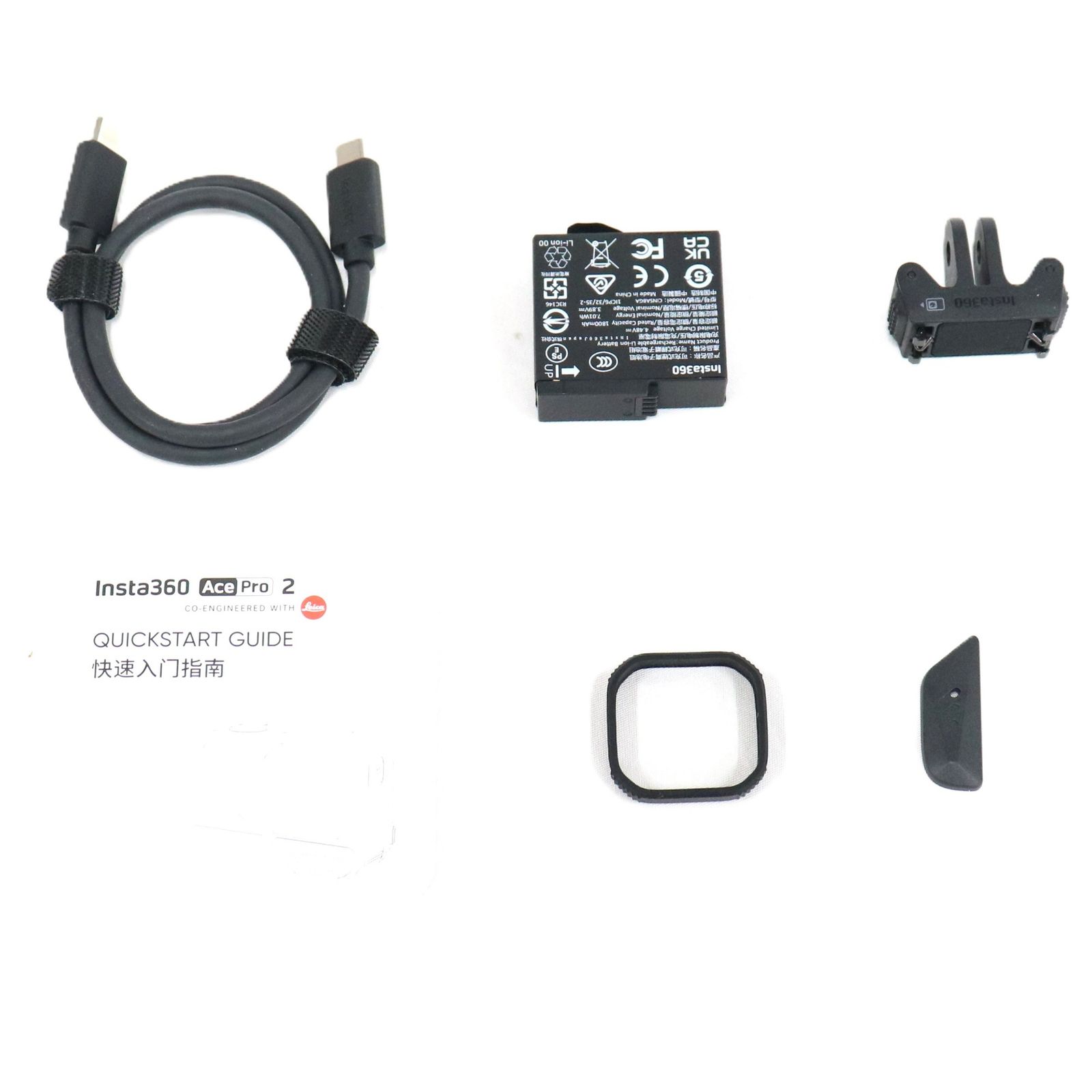 Insta360 Ace Pro 2 アクションカメラ　insta360-ace-pro2-bk ミッドナイトブラック 整備済みアウトレット品 [良い(B)]