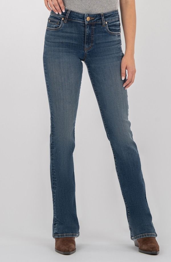 カットフロムザクロス レディース シューズ ブーツ・レインブーツカット ジーンズ KUT from the Kloth Natalie Bootcut Jeans Intriguing