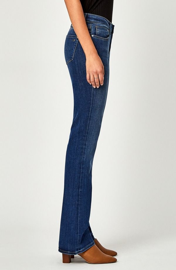 マーヴィ ジーンズ レディース シューズ ブーツ・レインブーツカット Mavi Jeans Molly Classic Mid Rise Bootcut Jeans Indigo Supersoft インディゴ