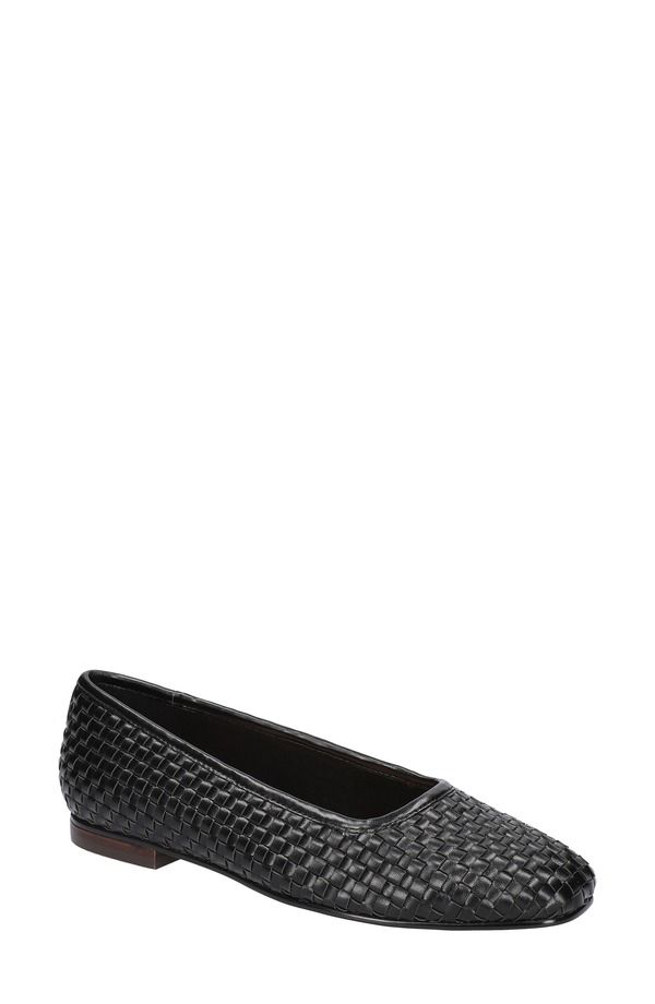 ベラヴィータ レディース シューズ パンプス Bella Vita Kimiko Flat Black Woven ブラック