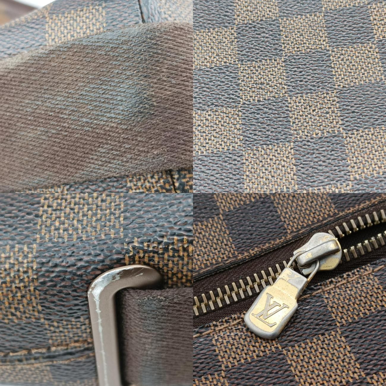 ルイヴィトンLouis VuittonブルックリンMM エベヌ ダミエキャンバス N51211 SR3059 ルイヴィトンLouis VuittonブルックリンMM エベヌ ダミエキャンバス N51211 SR3059