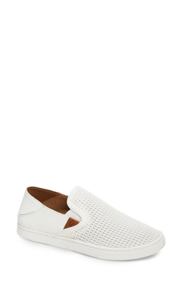 オルカイ レディース シューズ スニーカー OluKai Pehuea SlipOn Sneaker Bright White Bright White ホワイト