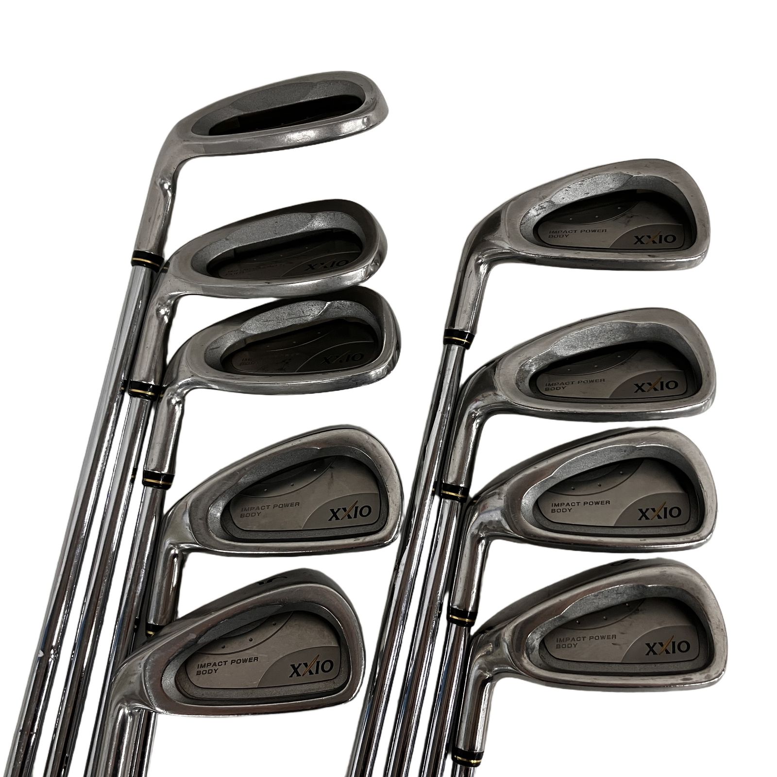 DUNLOP XXIO ゼクシオ IMPACT POWER BODY アイアン9本セット(4-9,P,S,A) N.S.PRO 890GH S11302053