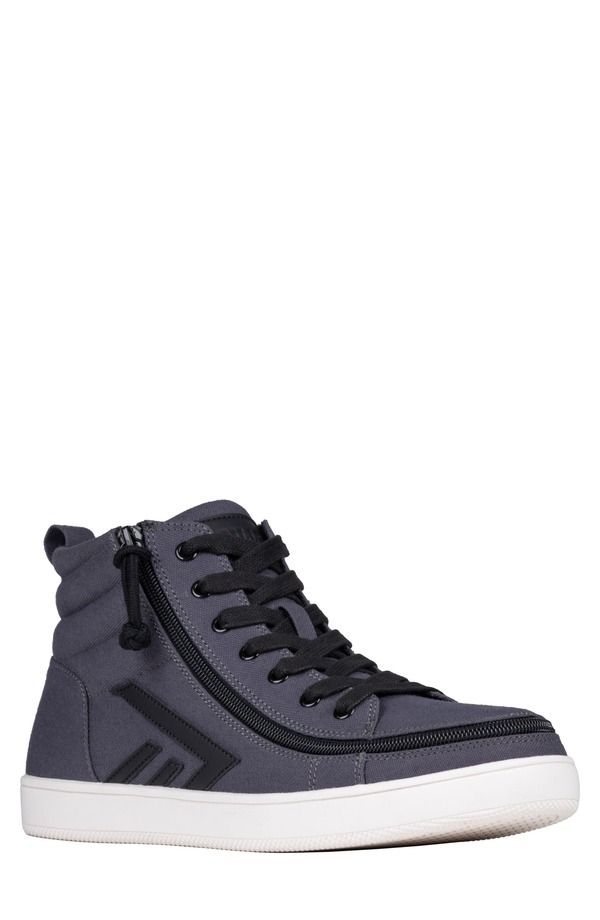 ビリーフットウェア メンズ シューズ スニーカー BILLY Footwear Classic High Top Sneaker Charcoal Black ブラック