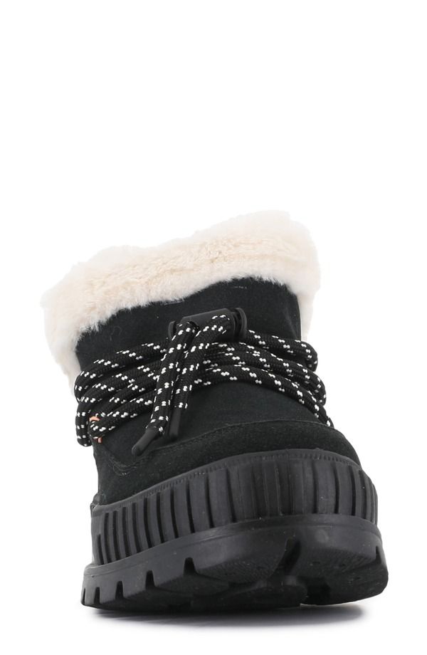 パラディウム レディース シューズ ブーツ・レインブーツ Palladium Pallashock Lo Hiver Waterepellent Faux Fur Boot Black ブラック パラディウム レディース シューズ ブーツ・レインブーツ Palladium Pallashock Lo Hiver Waterepellent Faux Fur Boot Black ブラック