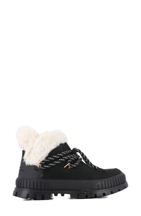 パラディウム レディース シューズ ブーツ・レインブーツ Palladium Pallashock Lo Hiver Waterepellent Faux Fur Boot Black ブラック パラディウム レディース シューズ ブーツ・レインブーツ Palladium Pallashock Lo Hiver Waterepellent Faux Fur Boot Black ブラック